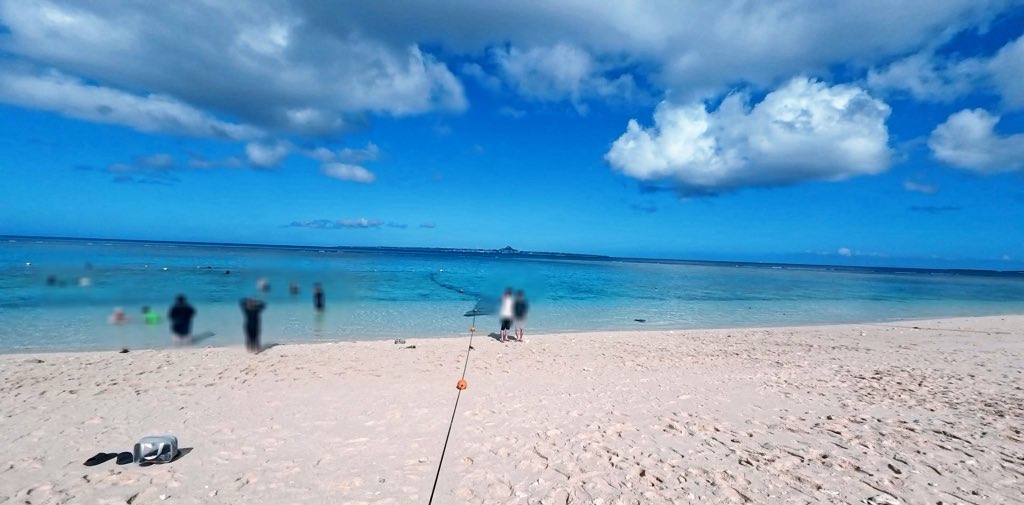 瀬底ビーチの写真です。