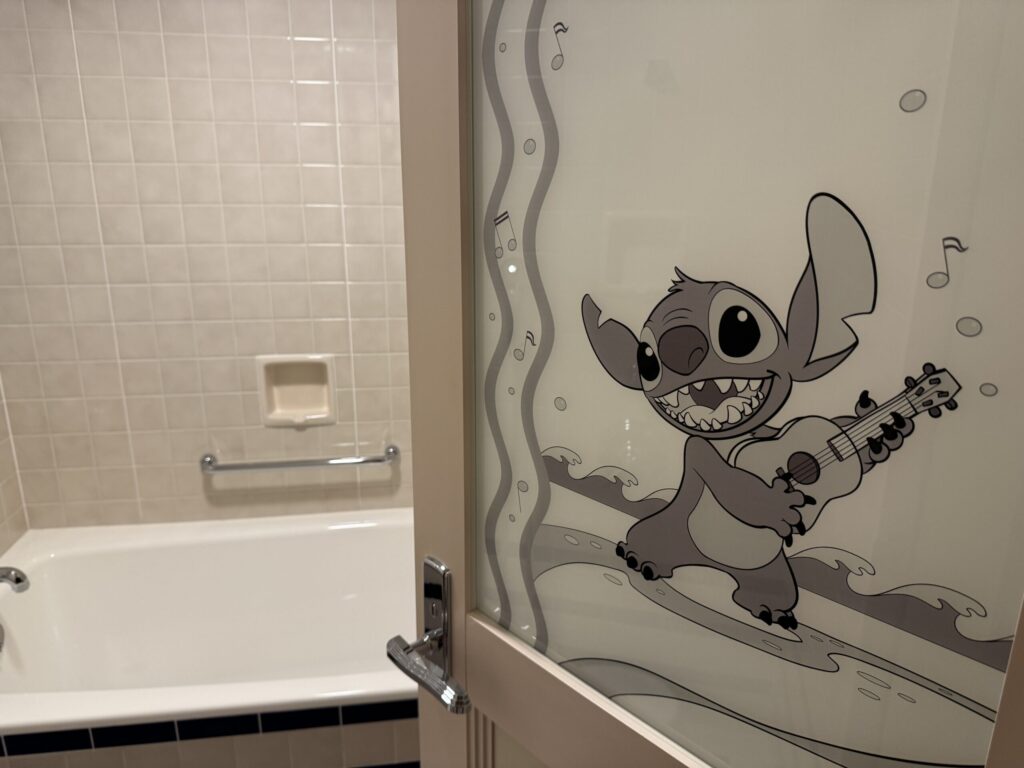 スティッチルームのお風呂場です。