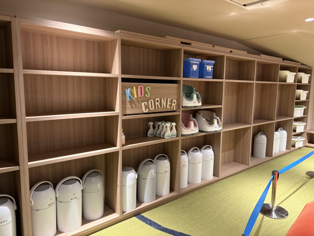キッズアメニティバーの写真です。