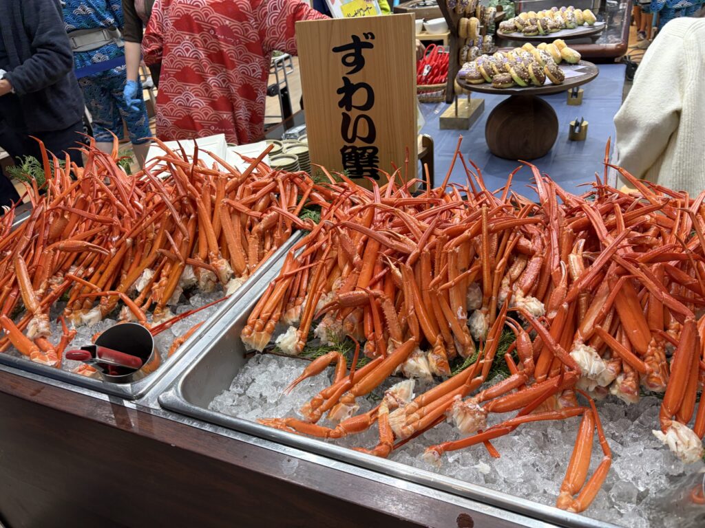 カニの写真です。