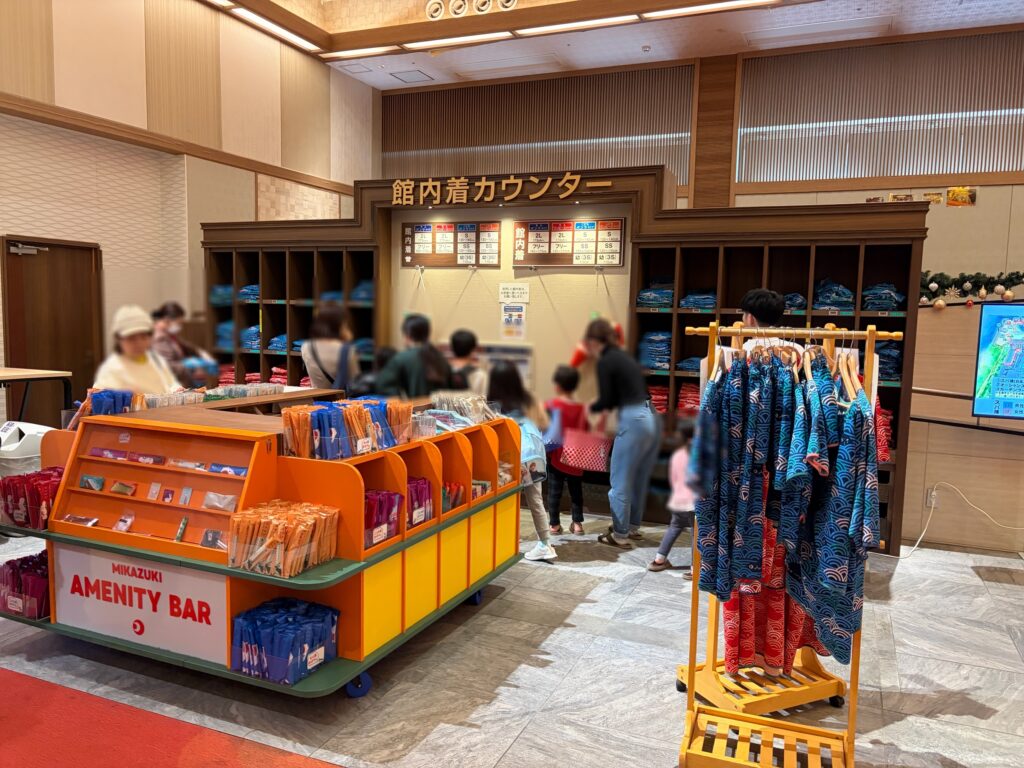 1階アメニティバーの写真です。