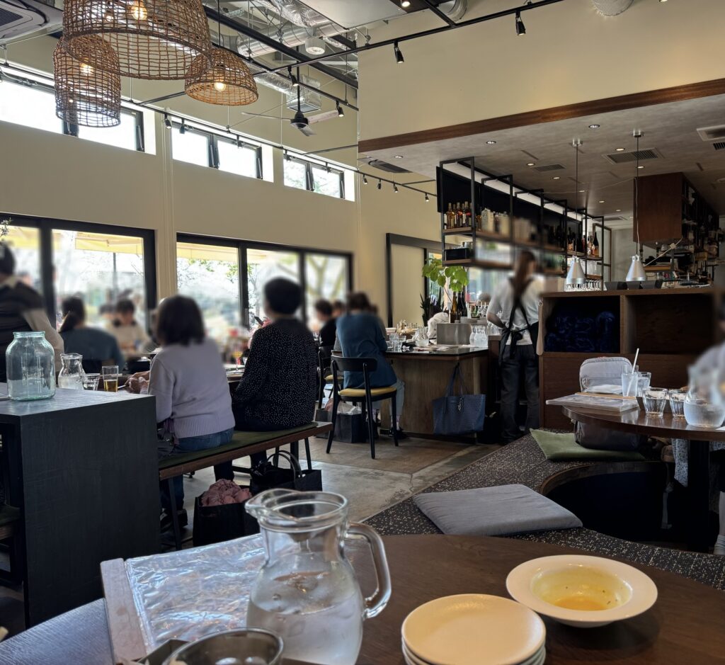 エプロンマークの店内の様子です。