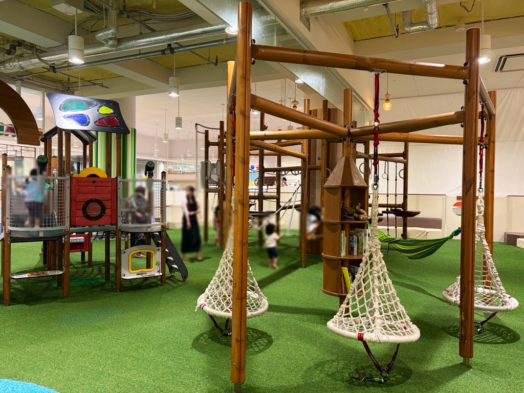 キッズ有明ガーデンの中です。