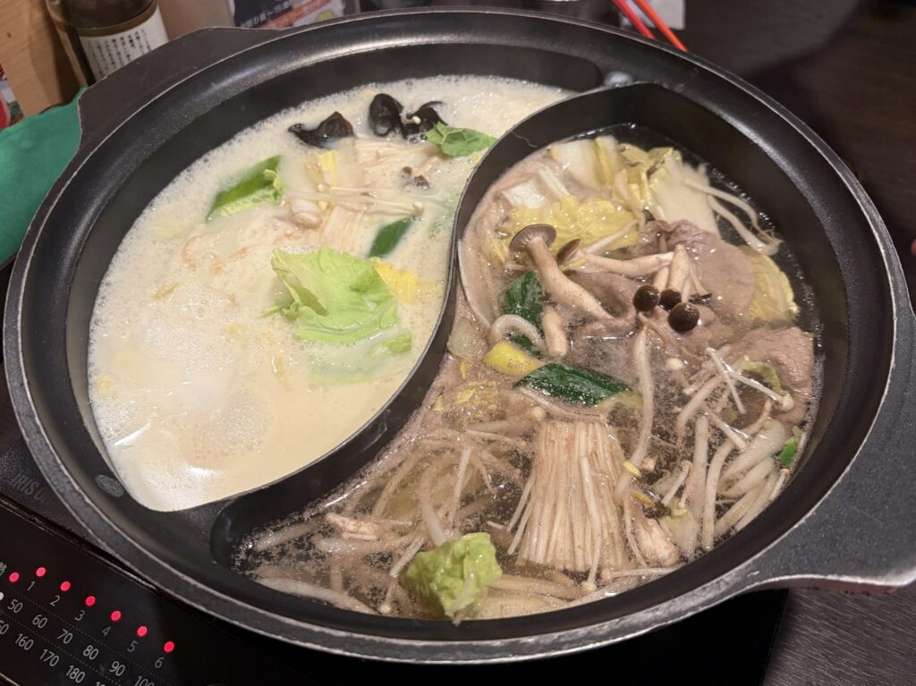 しゃぶしゃぶの写真です。