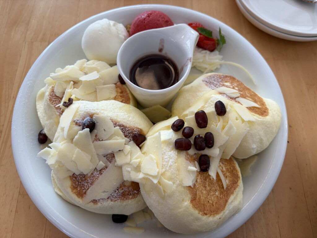 ドレモルタオのパンケーキの写真です。