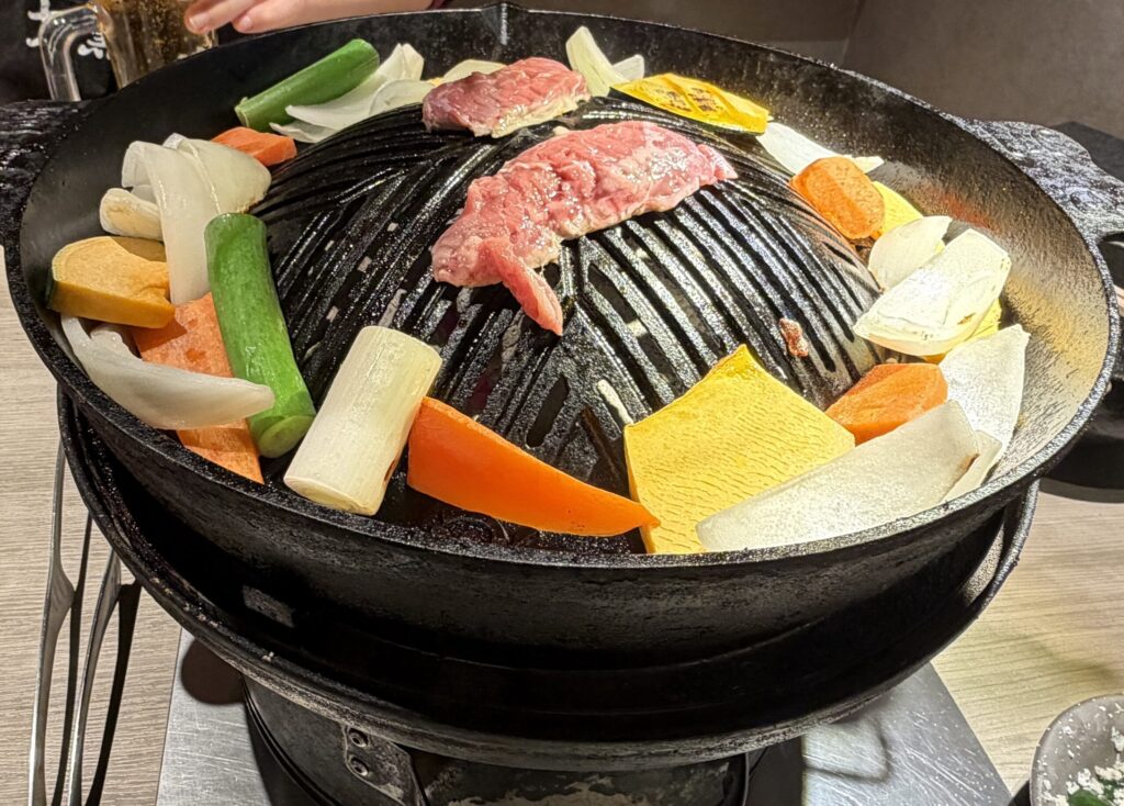 大黒屋のジンギスカンの写真です。