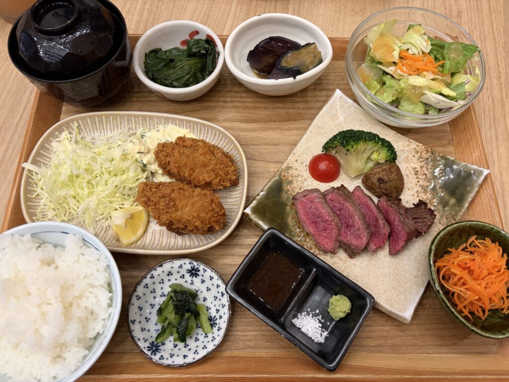 ごちそう定食の写真です。