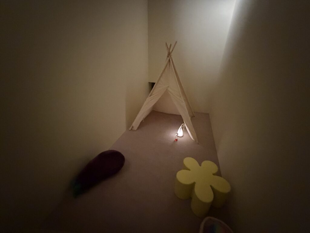 カームダウンスペースです。