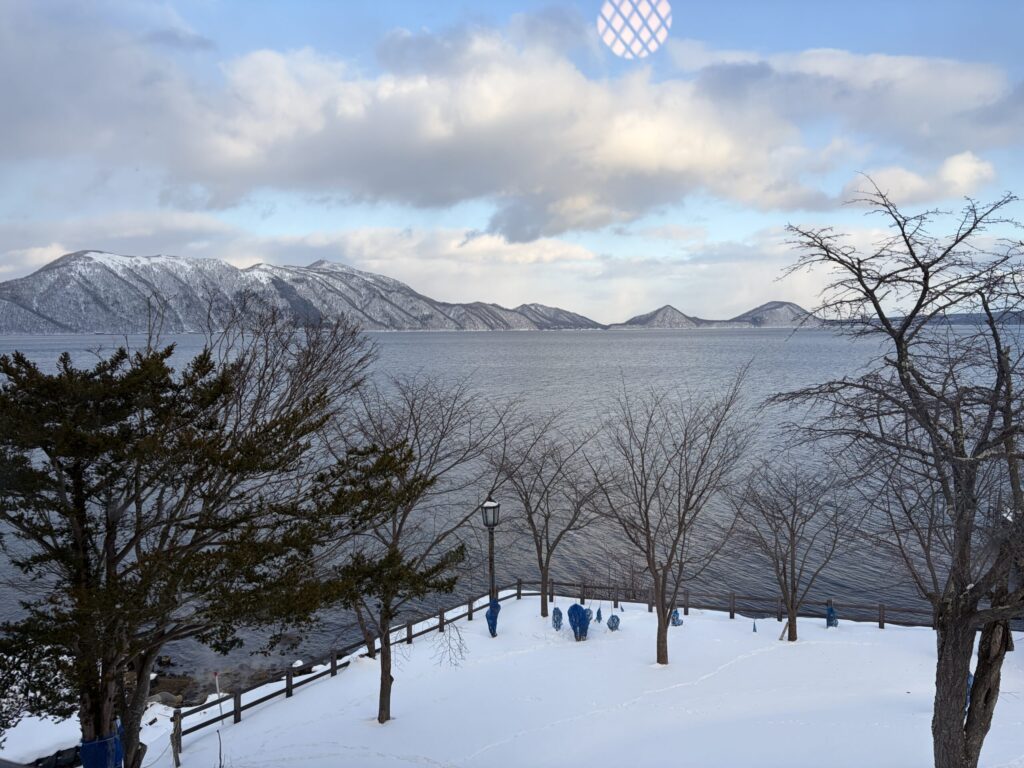 部屋からの眺めです。