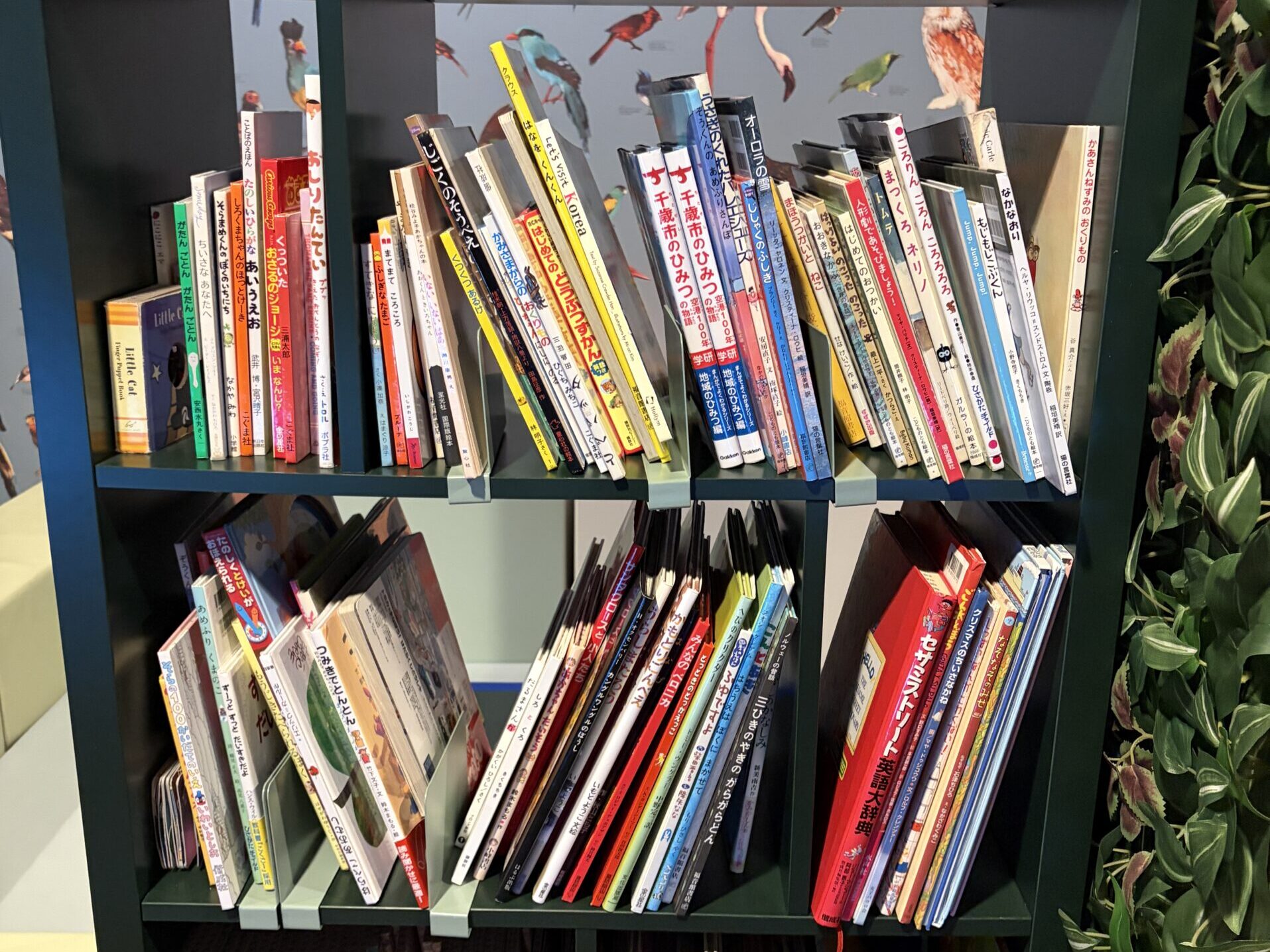 キッズスペースの絵本です。