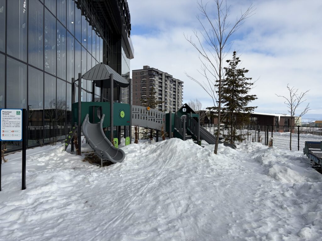 屋外スペースの写真です。