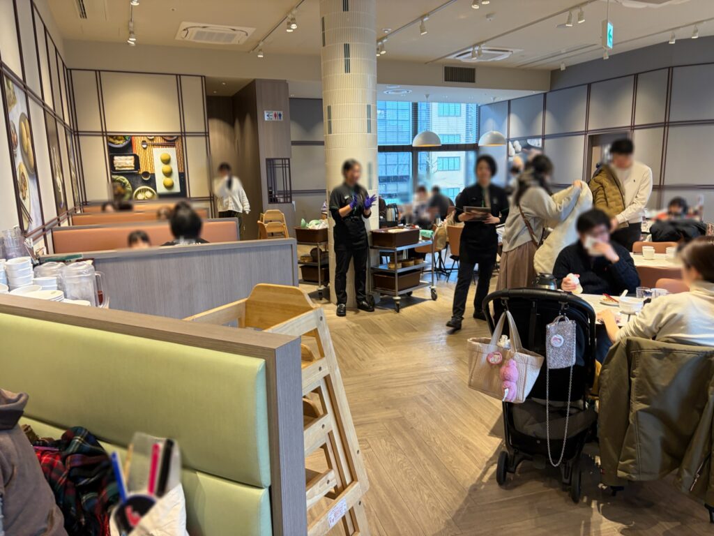 ティム・ホー・ワンの店内の様子です。