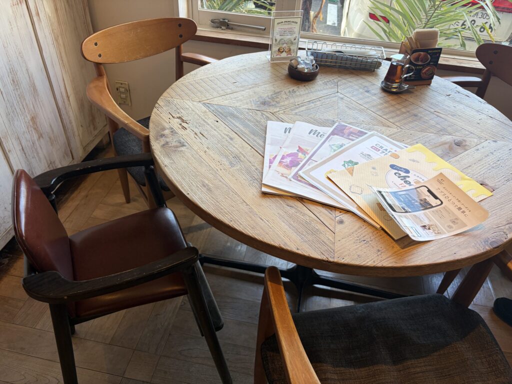 メレンゲの座席の写真です。