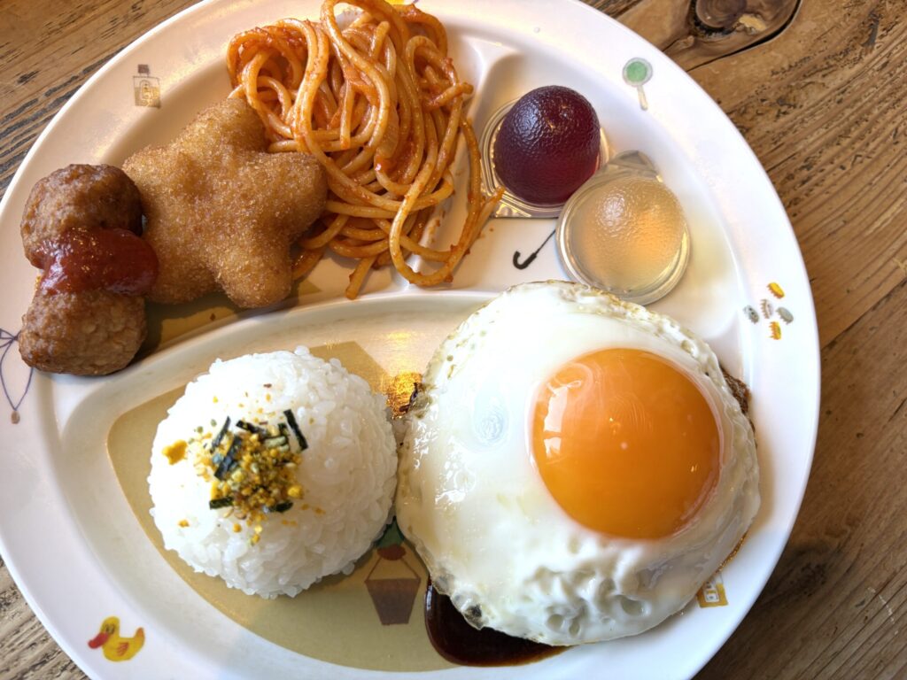 キッズロコモコの写真です。