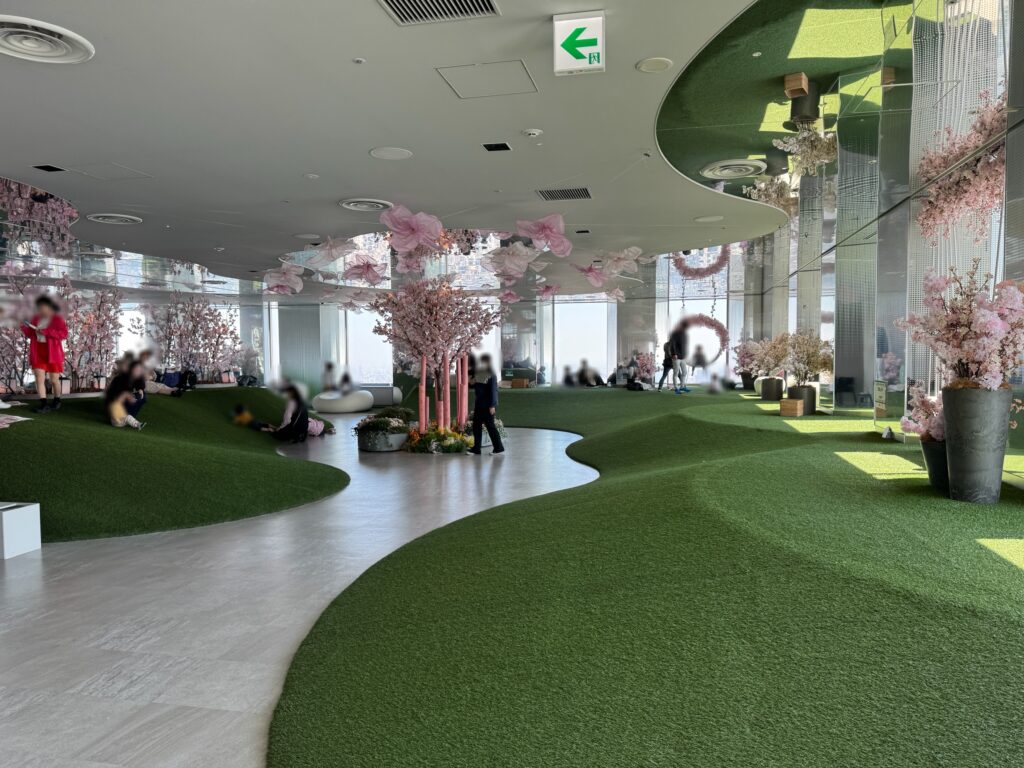 てんぼうパークの中です。