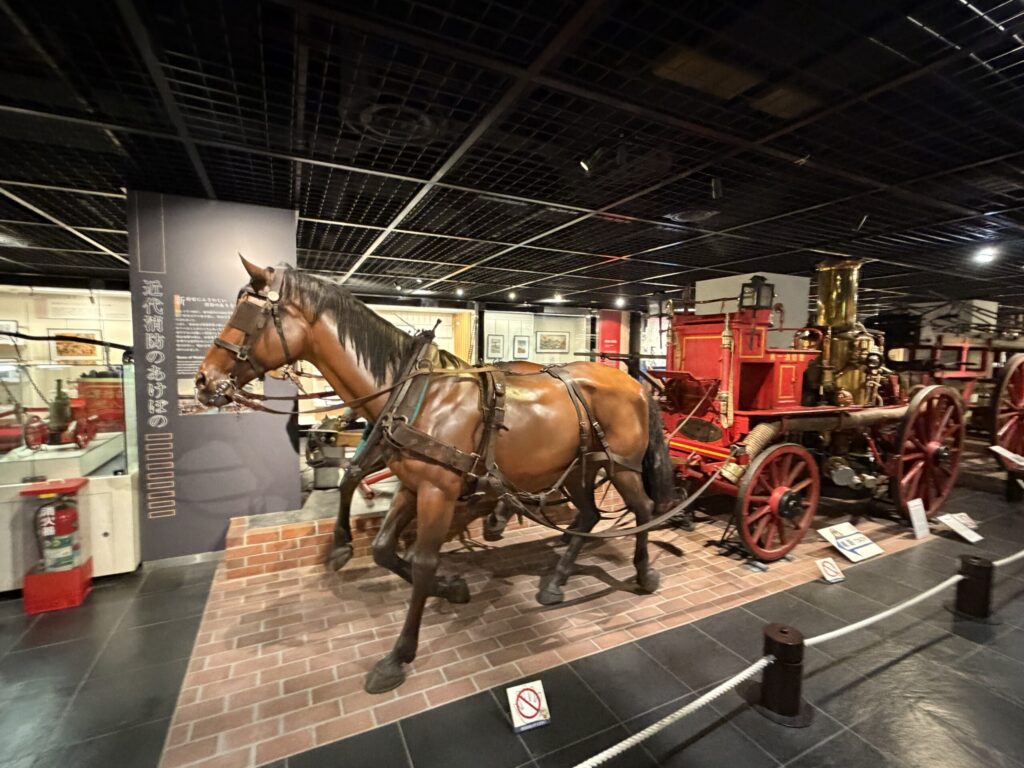 消防博物館4階の写真です。