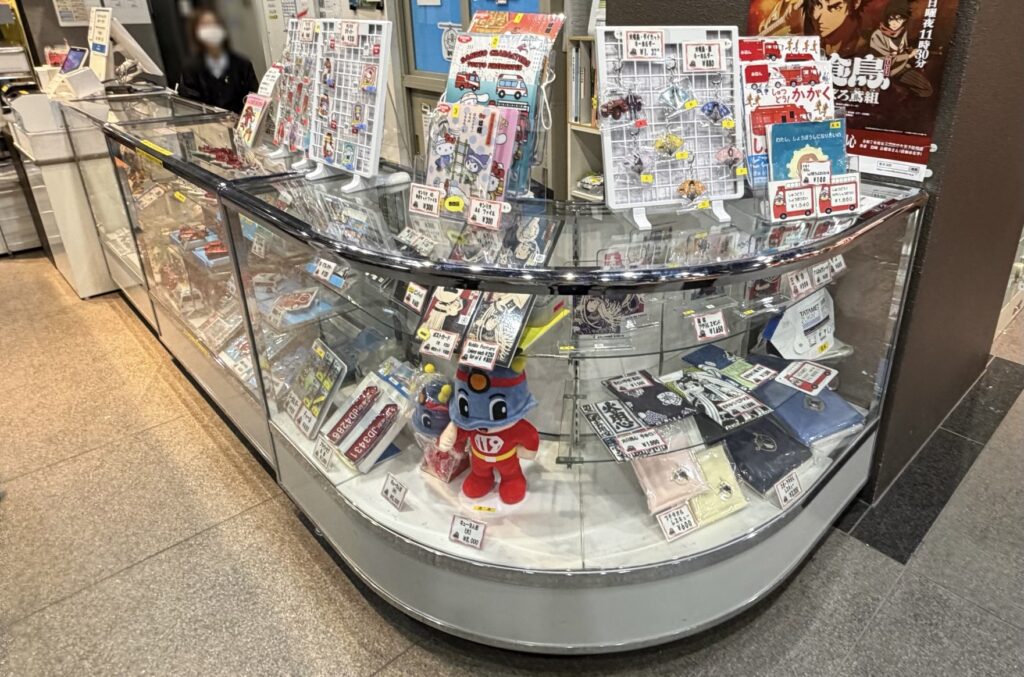 ミュージアムショップの写真です。