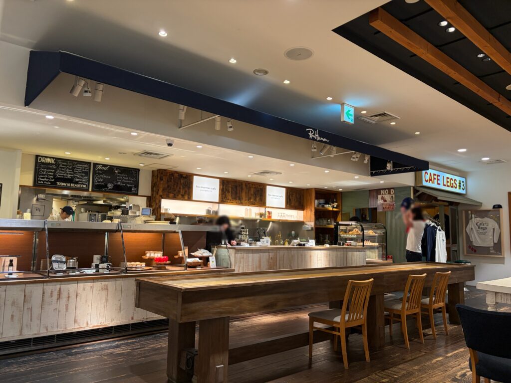 ロンハーマンカフェの写真です。