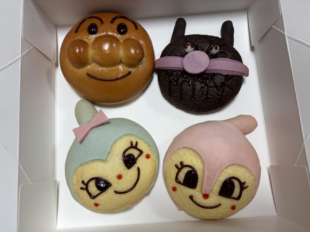 アンパンマンミュージアムのパンです。