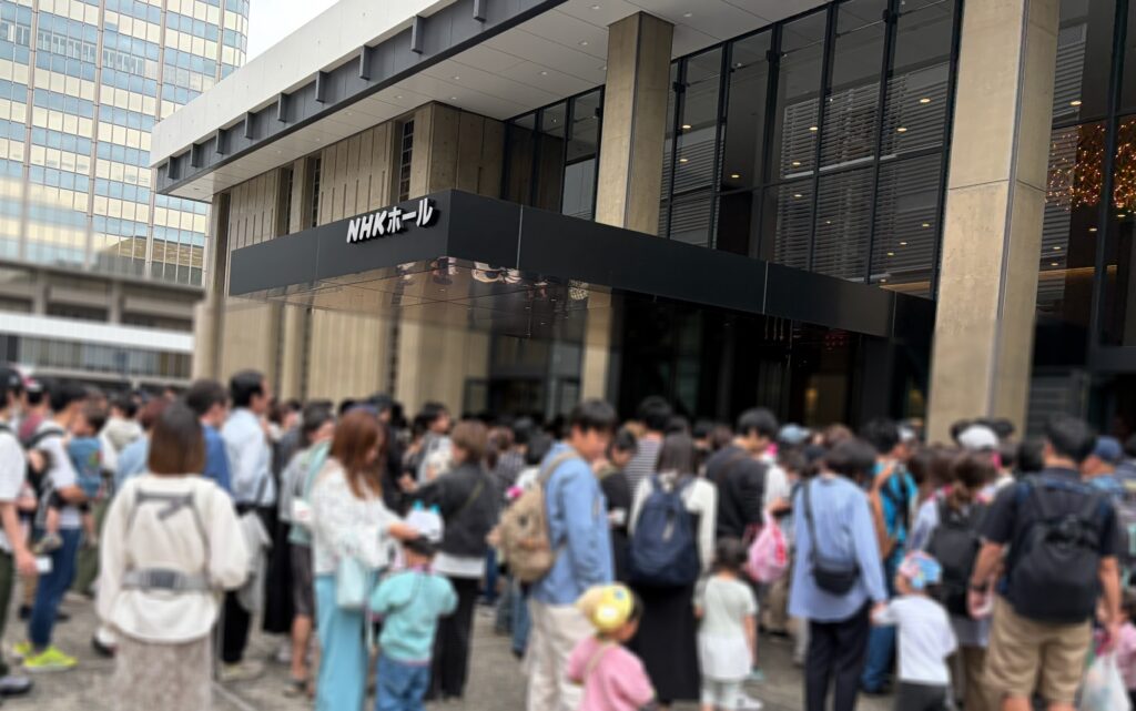開場前の写真です。