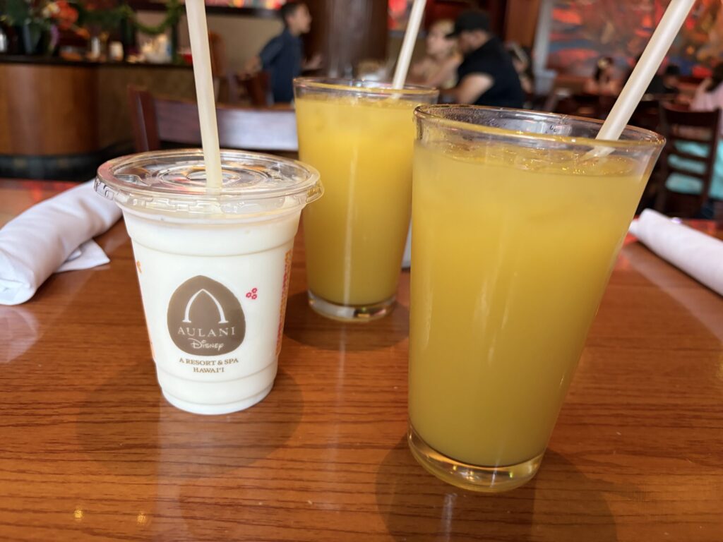 マカヒキのドリンクです。