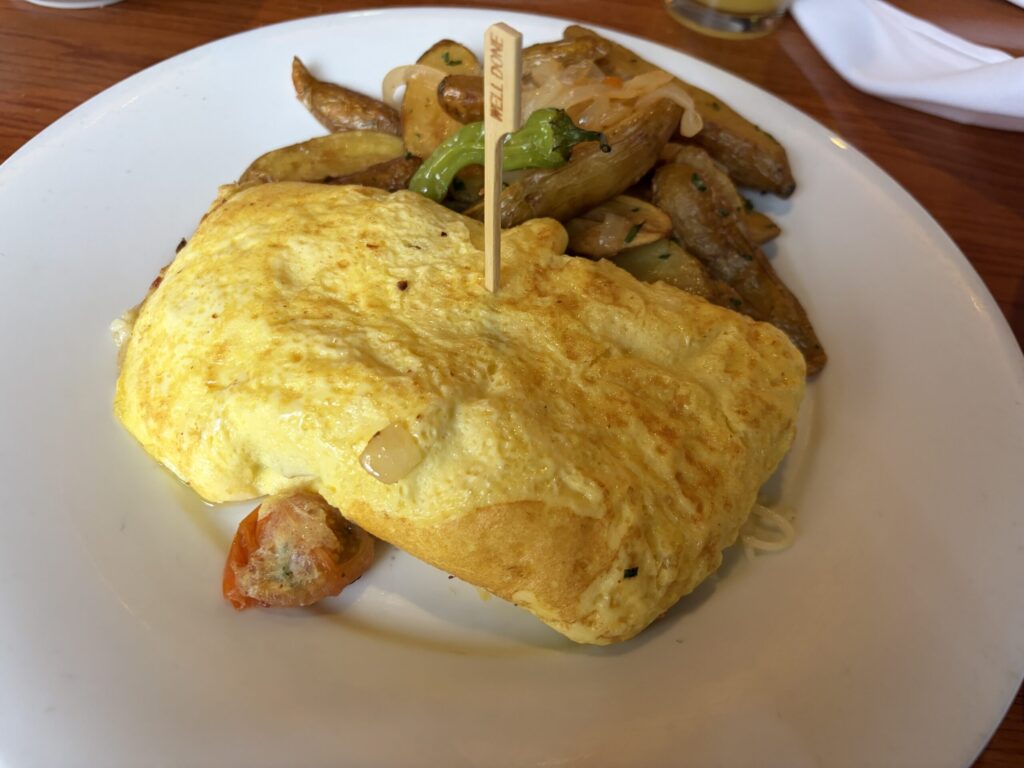 マカヒキのオムレツです。