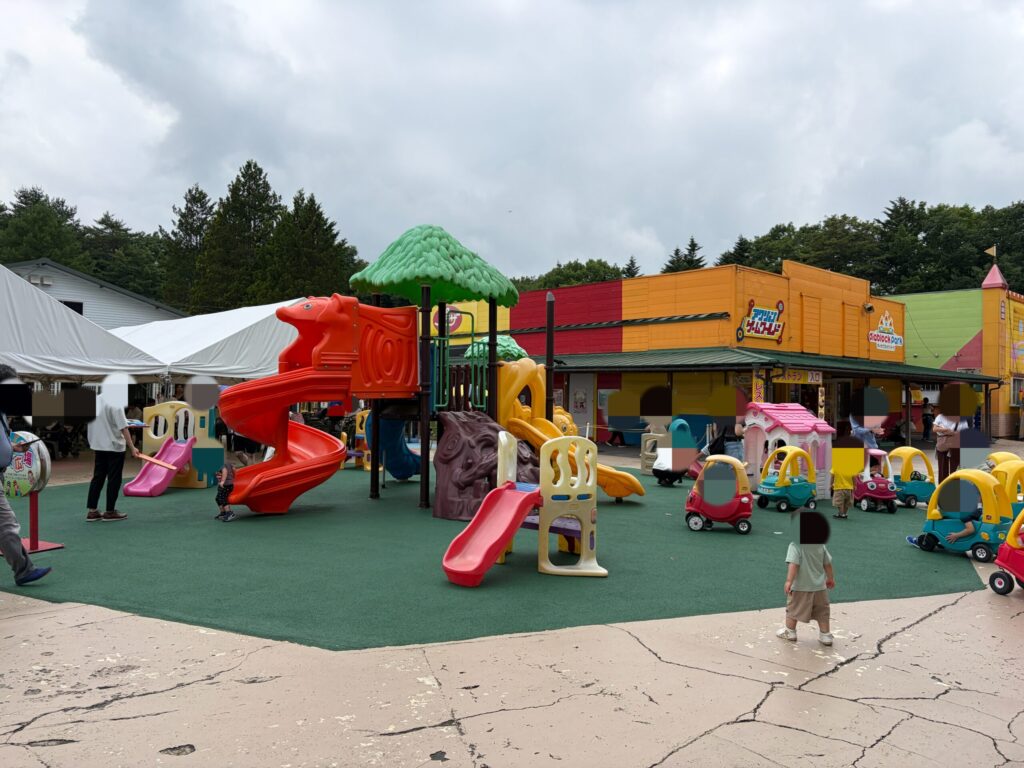 軽井沢おもちゃ王国のキッズひろばです。