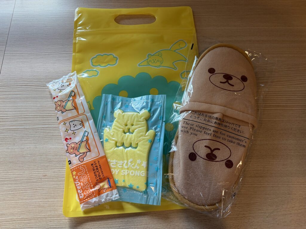 軽井沢1130の子ども向けアメニティの写真です。