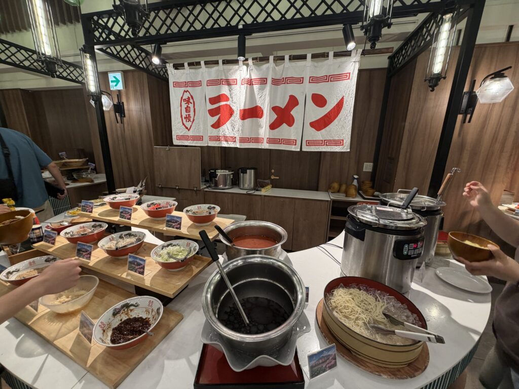 軽井沢1130のラーメンコーナーです。