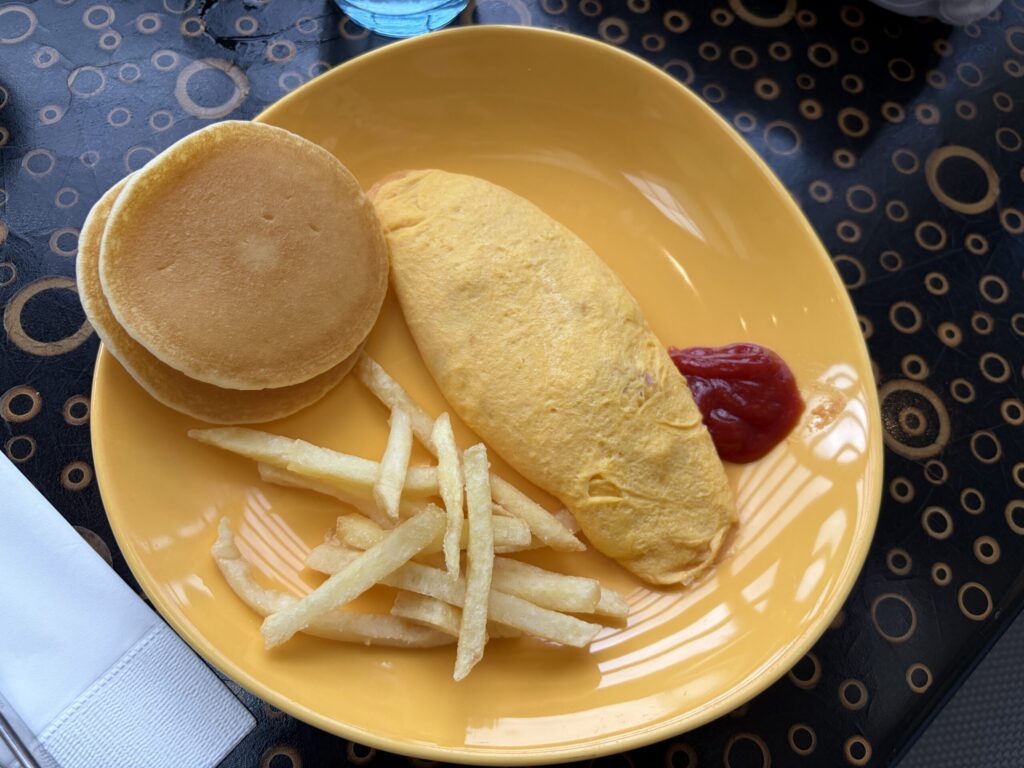 シェラトンのグランカフェの朝食です。