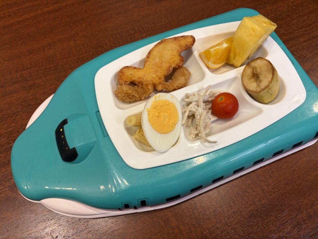 リッチモンドホテル仙台の子どもの朝食です。
