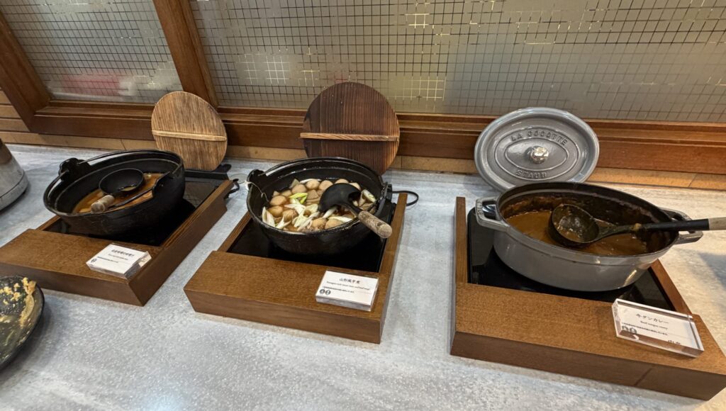リッチモンドホテル仙台の朝食の御当地メニューです。