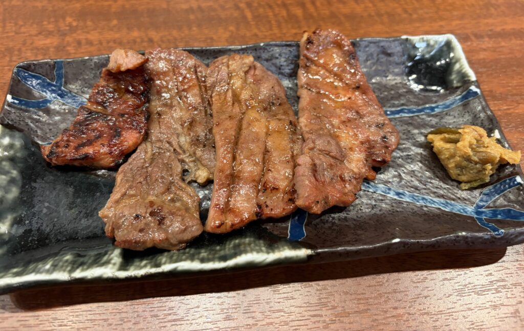 リッチモンドホテル仙台の牛タンです。