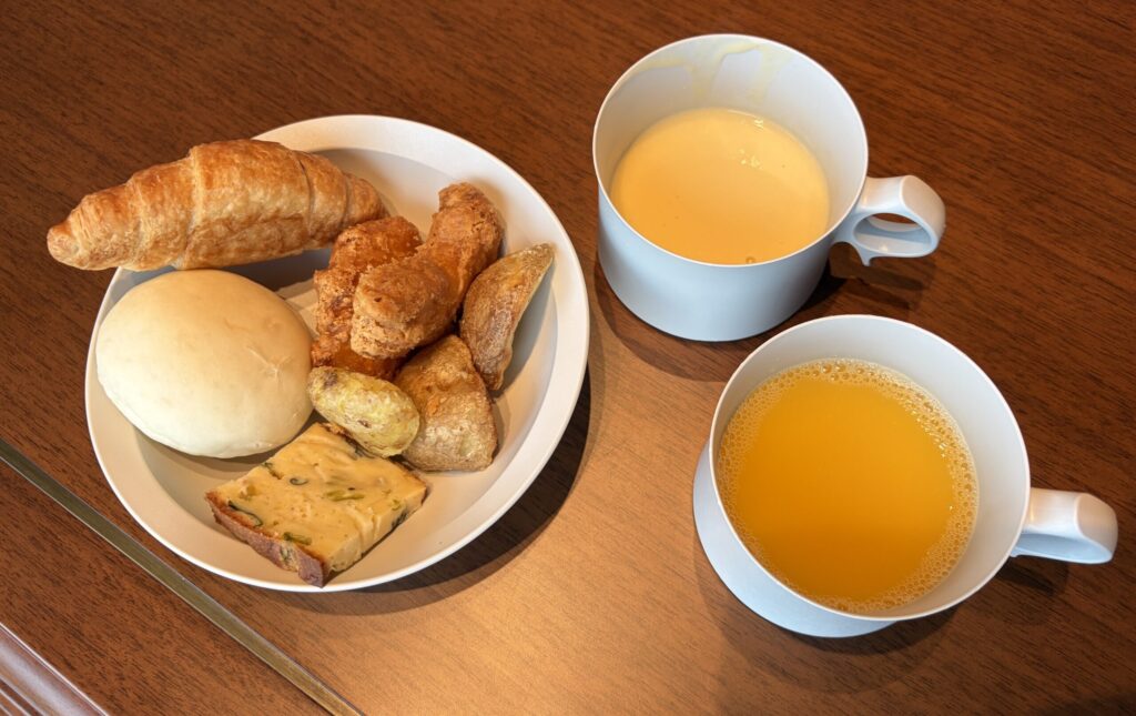 テーラーヤードメインダイニングの子どもが食べたメニューです。