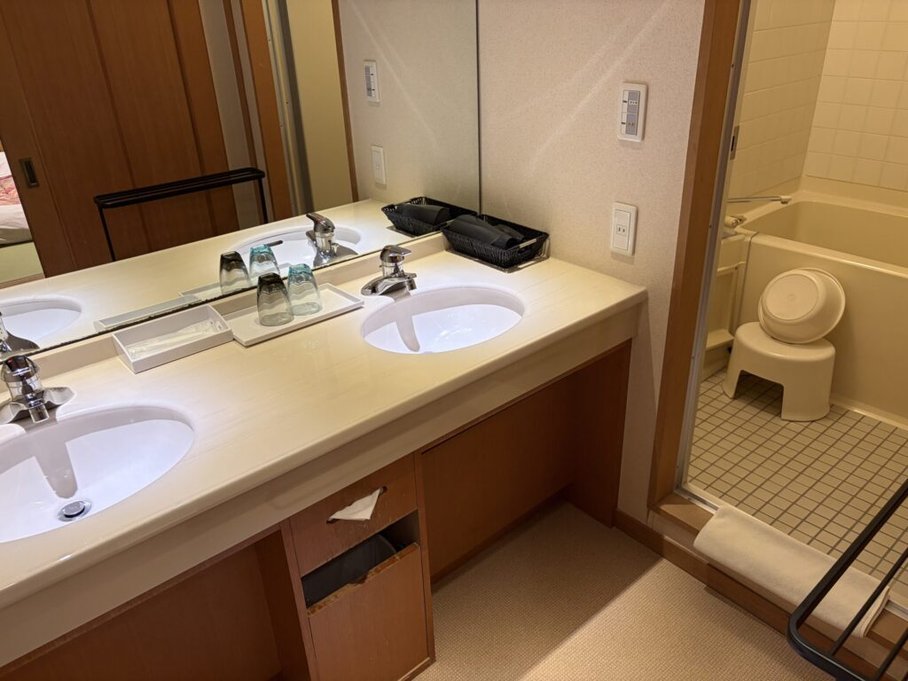 TAOYA秋保の水回りです。