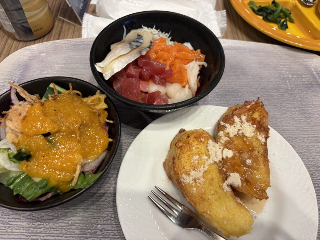 TAOYA秋保の朝食ビュッフェです。