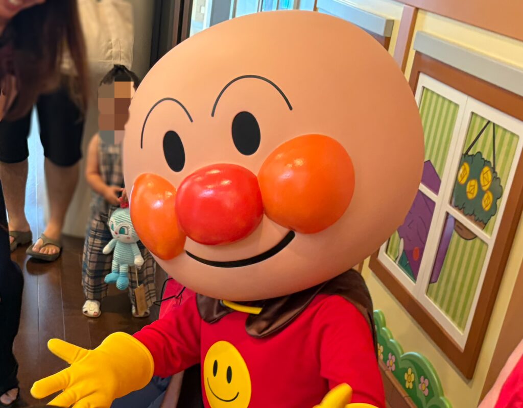 仙台アンパンマンミュージアムのキャラグリです。
