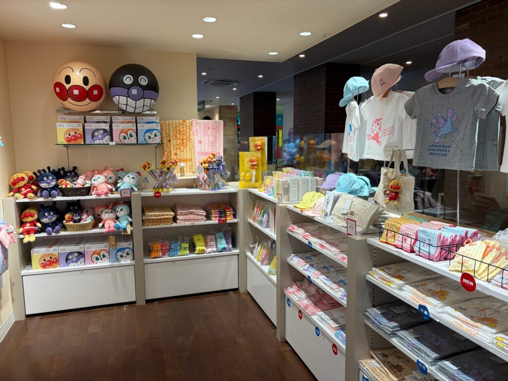 仙台アンパンマンミュージアムのショップです。