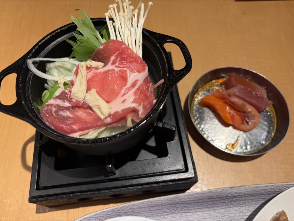 TAOYA日光霧降の夕食ビュッフェです。