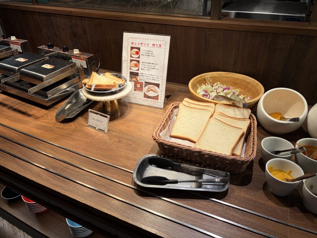 TAOYA日光霧降の朝食ビュッフェです。