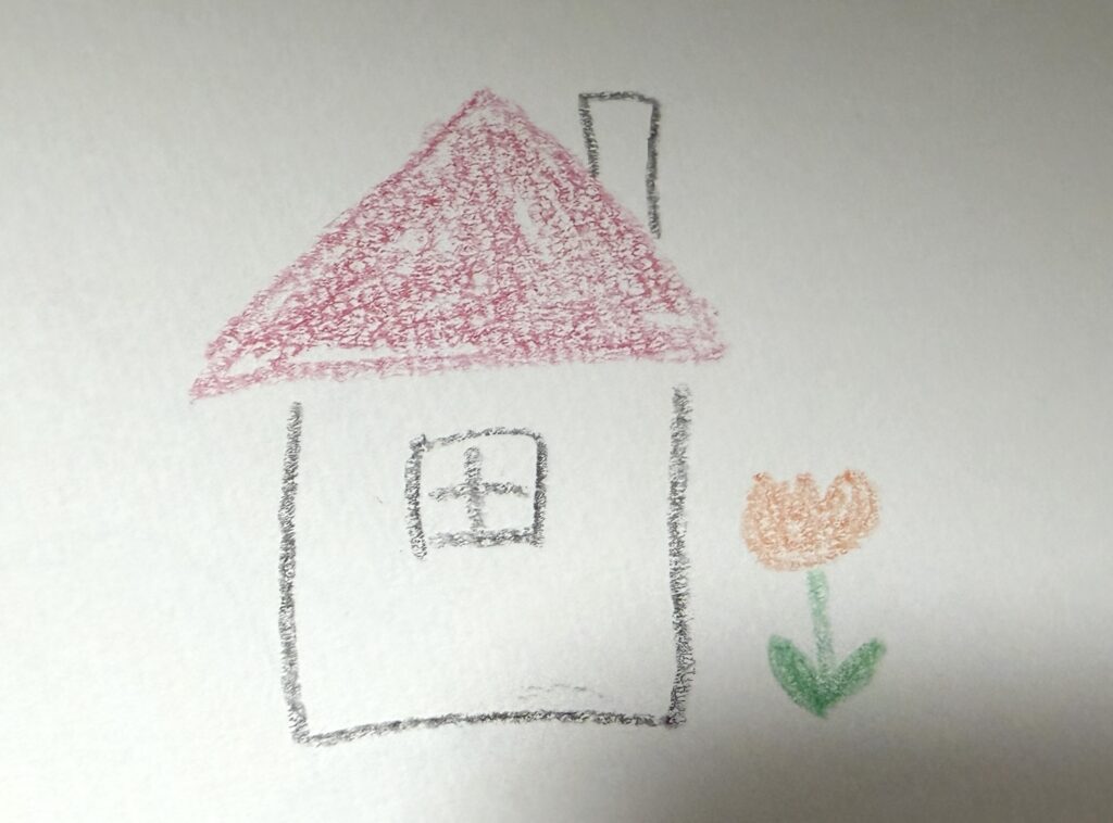 ベビーコロールで描いた絵です。